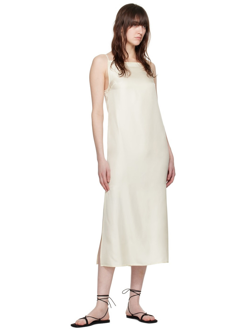 Loulou de Saison Off-White Sulum Midi Dress outlook