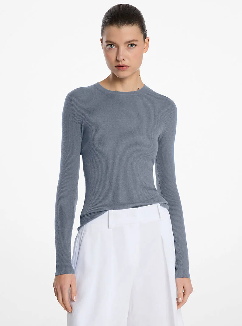 Hutton Featherweight Cashmere Sweater - 1