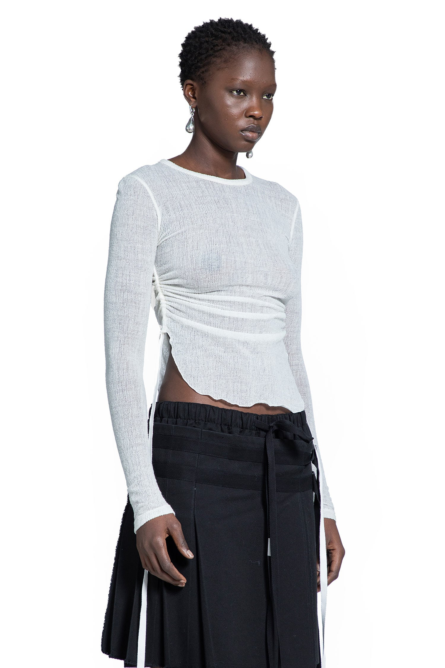 Oke Long Sleeve Crop Top - 2
