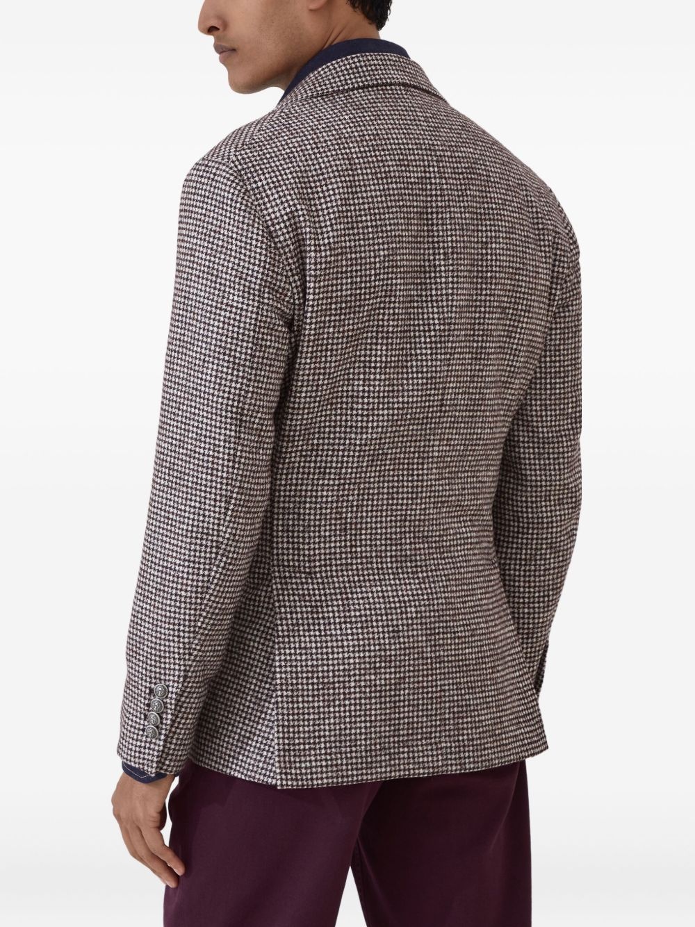houndstooth blazer - 4