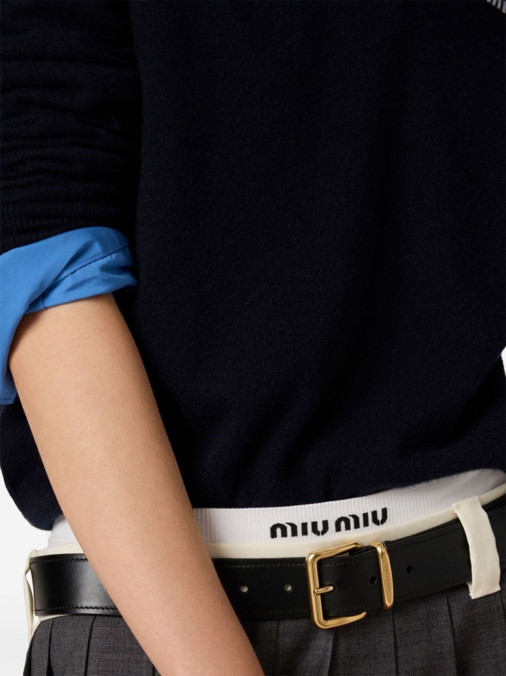 cashmere polo shirt - 5