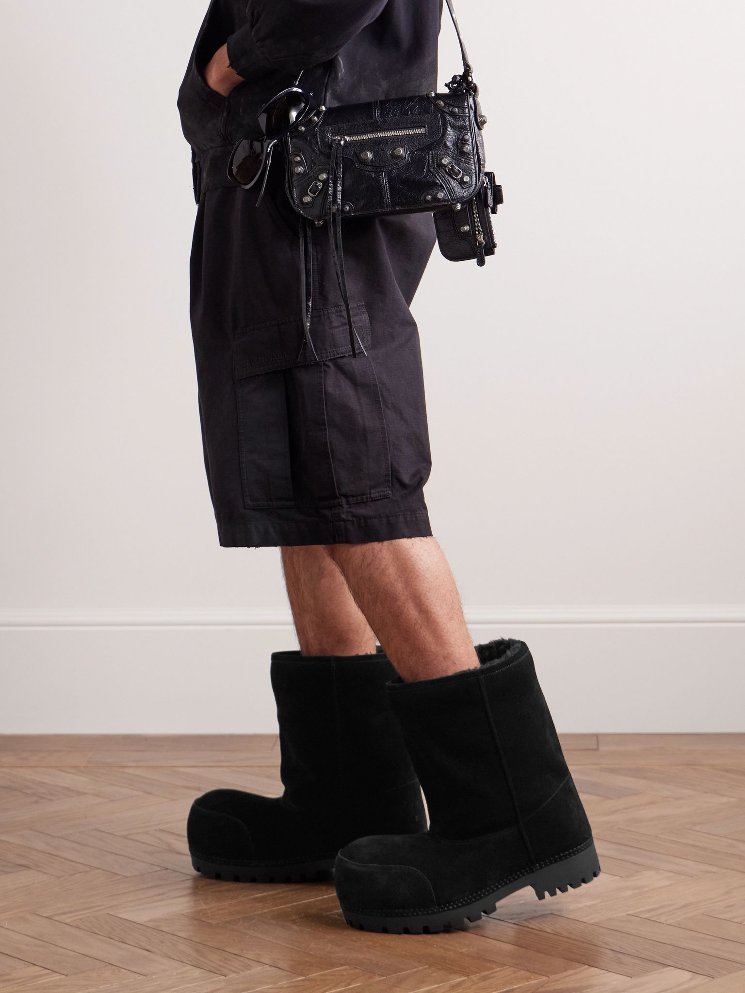 Alaska Shearling Boots Black - 2