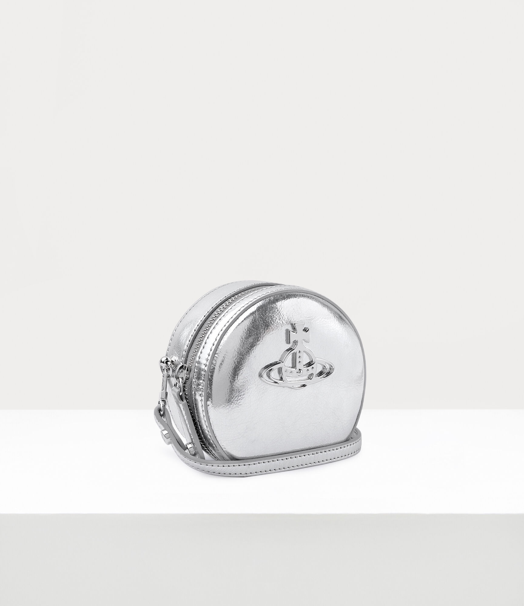CRINKLE MINI ROUND CROSSBODY - 2