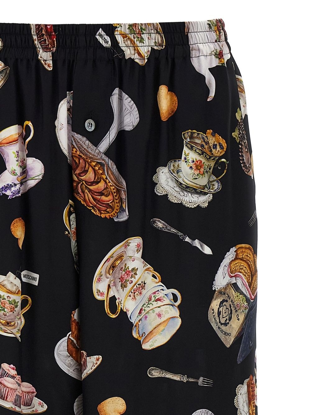 Tea Time-print trousers - 4