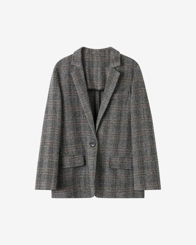 Isabel Marant Étoile CHARLYNE WOOL JACKET | REVERSIBLE