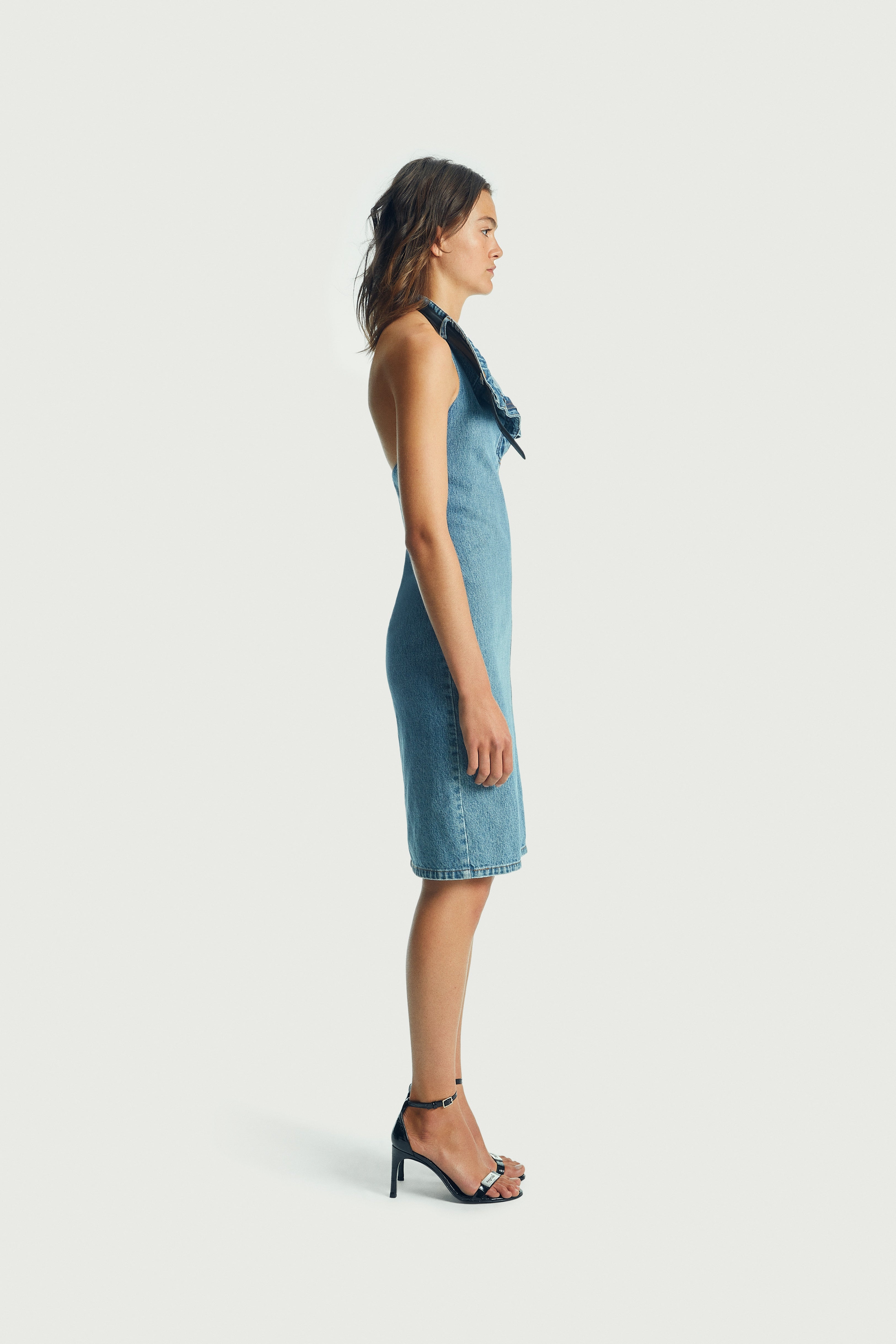 COPERNI 'Belt Halter Neck' dress | julianfashion | REVERSIBLE