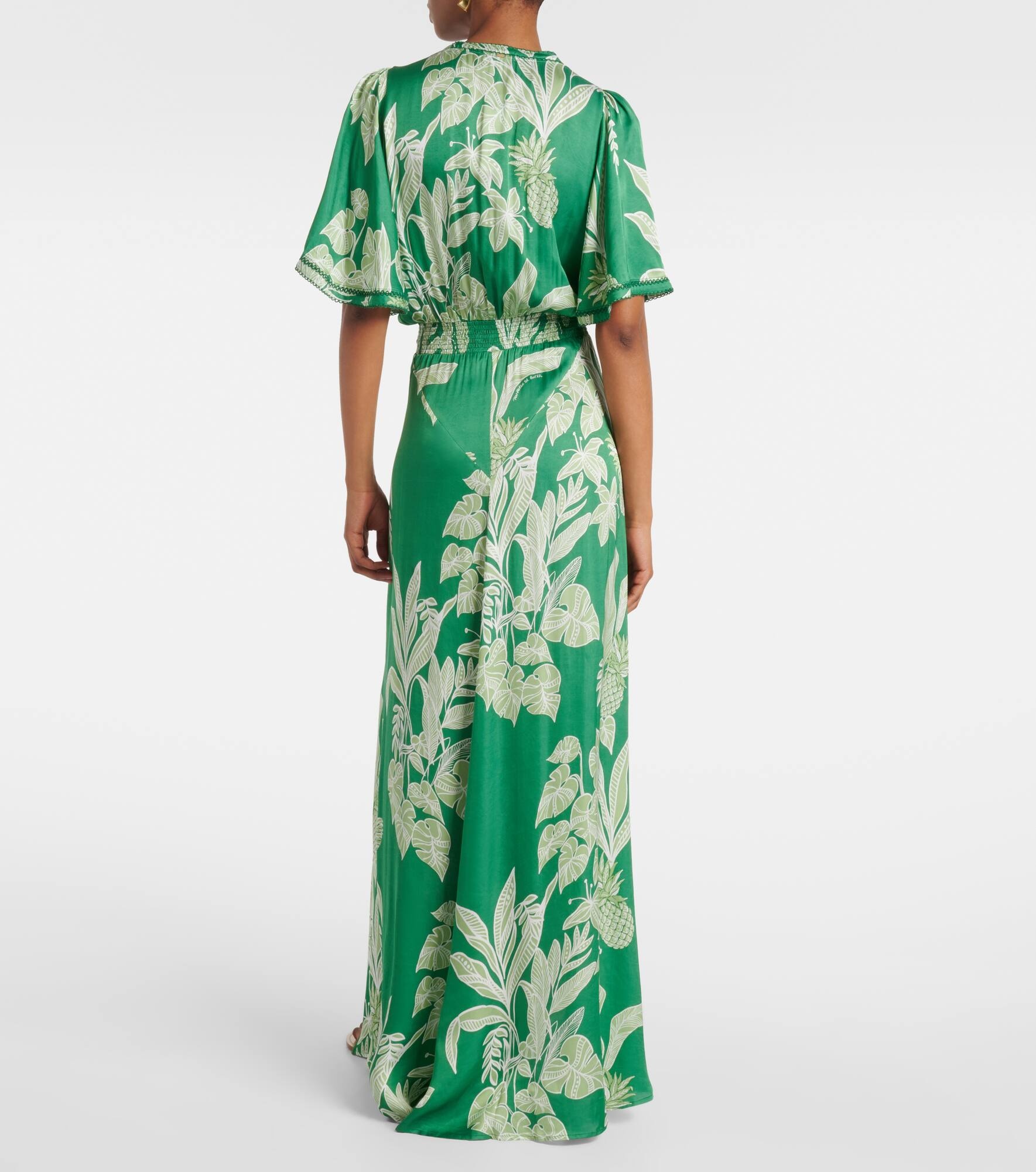Mabelle satin maxi dress - 3
