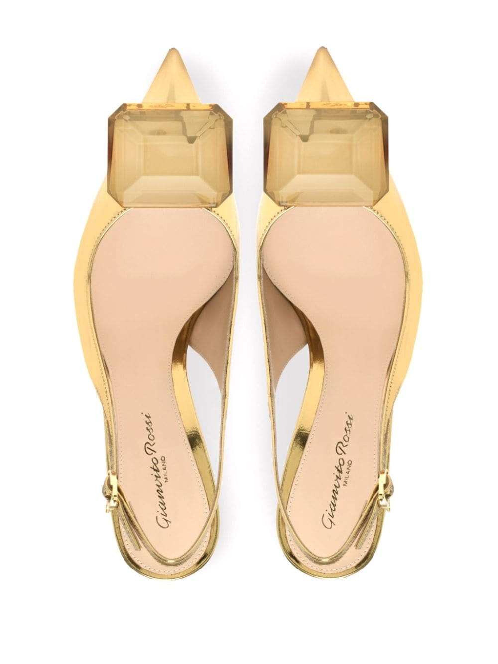 Jaipur 90mm slingback pumps - 3