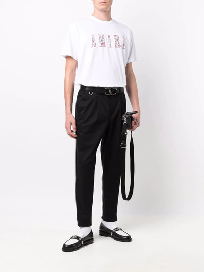 AMIRI logo-print short-sleeved T-shirt outlook