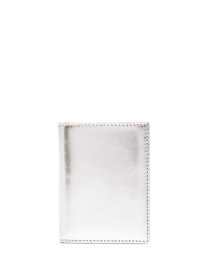 metallic bi-fold cardholder 1