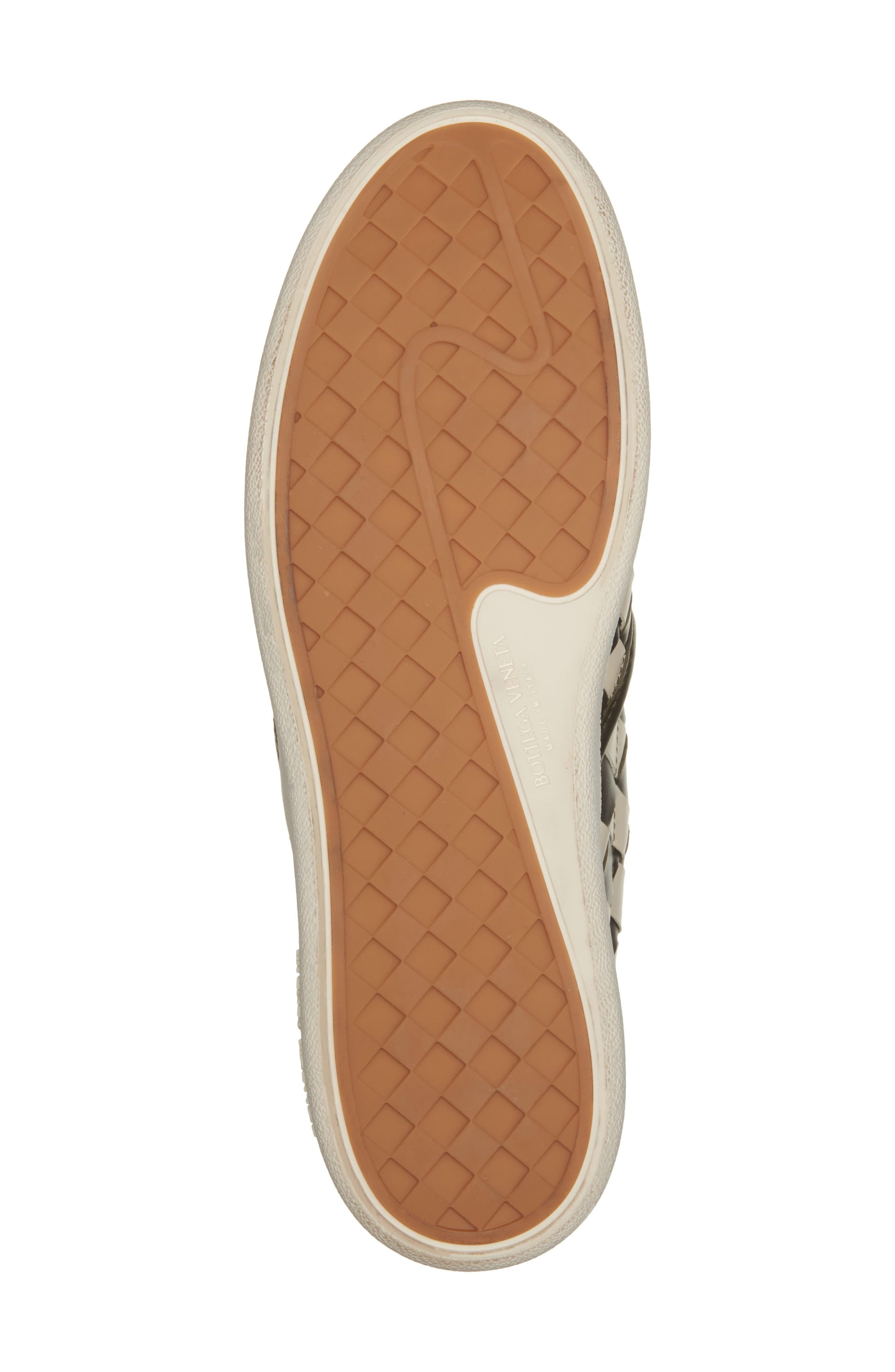 Bottega Veneta Sawyer Intrecciato Slip-On Sneaker in Sea Salt/Khaki at Nordstrom - 6