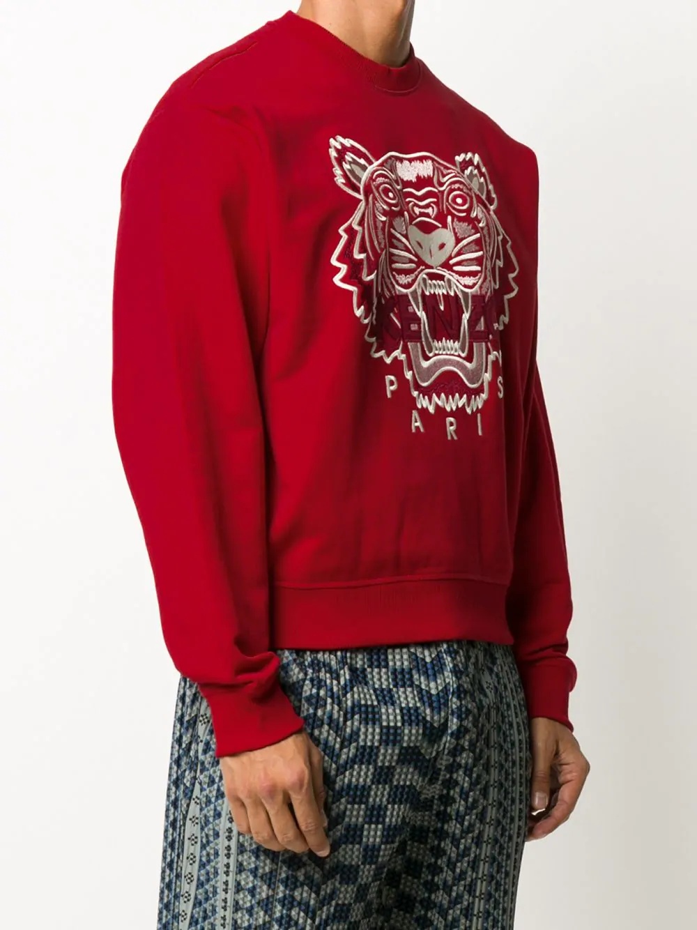 logo-embroidered sweatshirt - 3