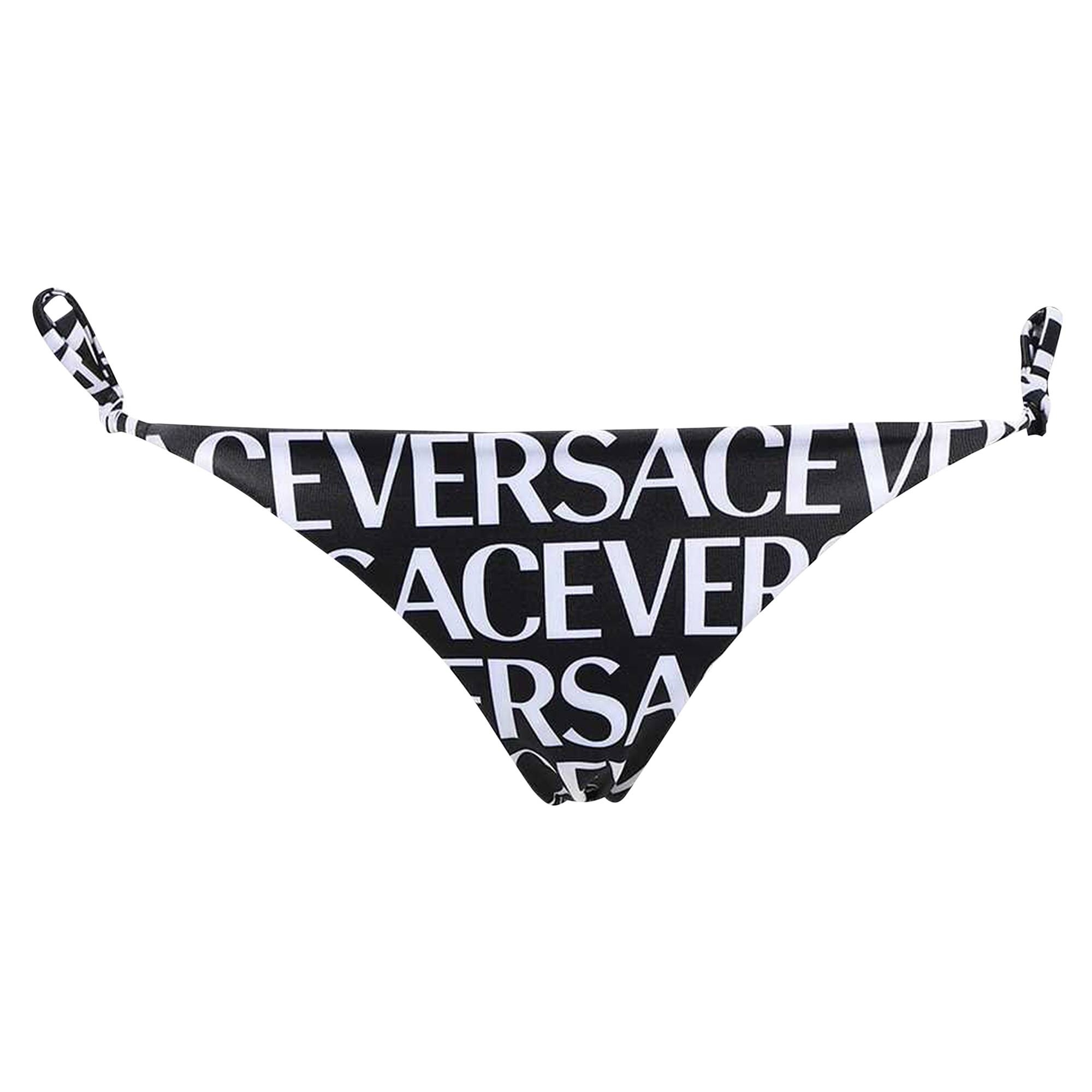 Versace Print Swim Slip 'Black/White' - 1