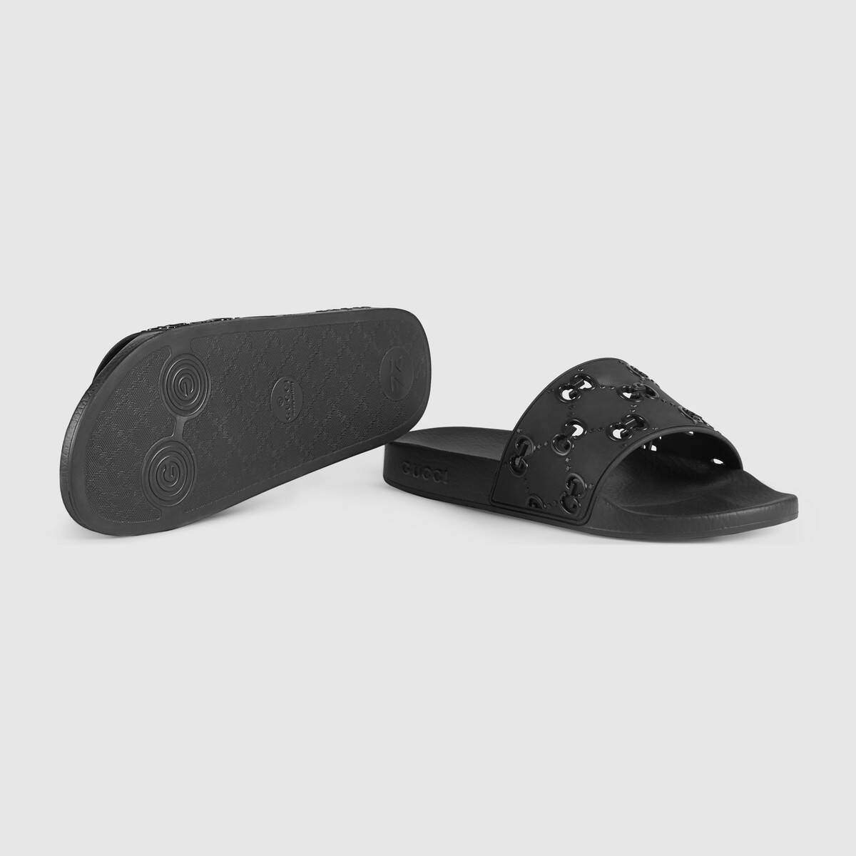 Men's rubber GG slide sandal - 5