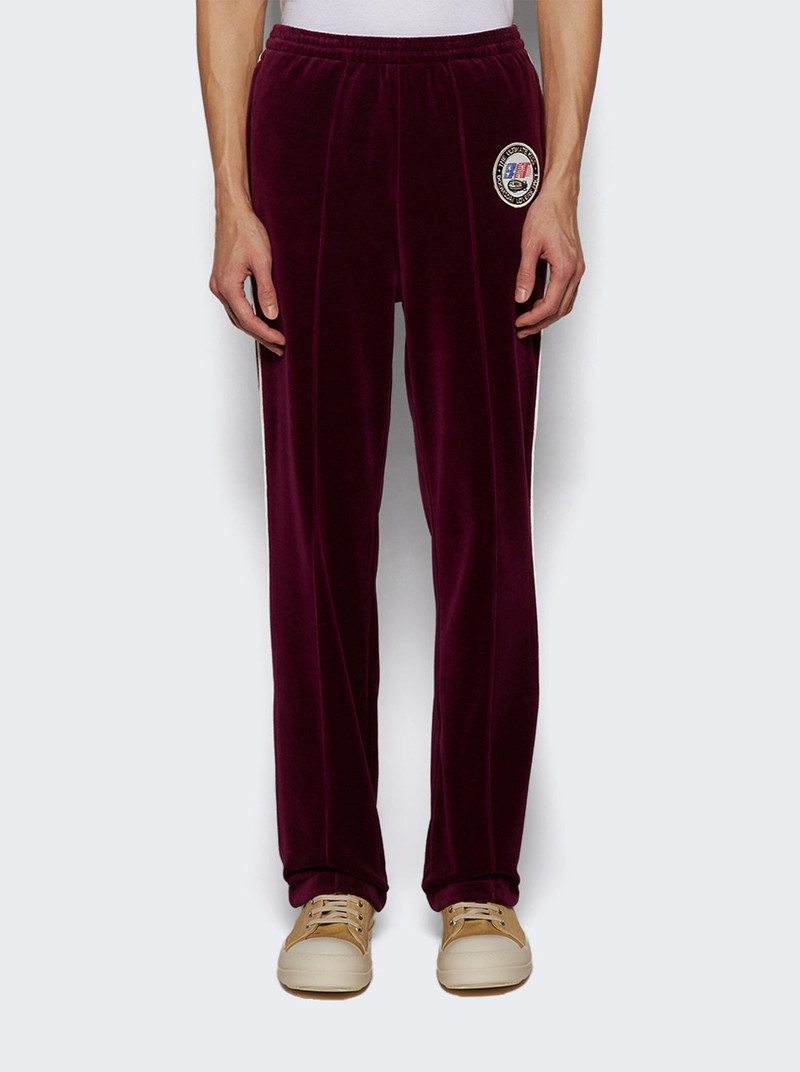 SAINT M×××××× Lm Track Pants Burgundy outlook