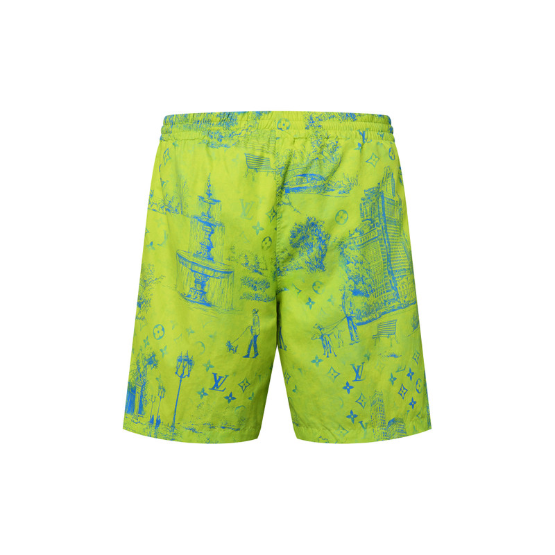 Monogram Nylon Swim Shorts 3
