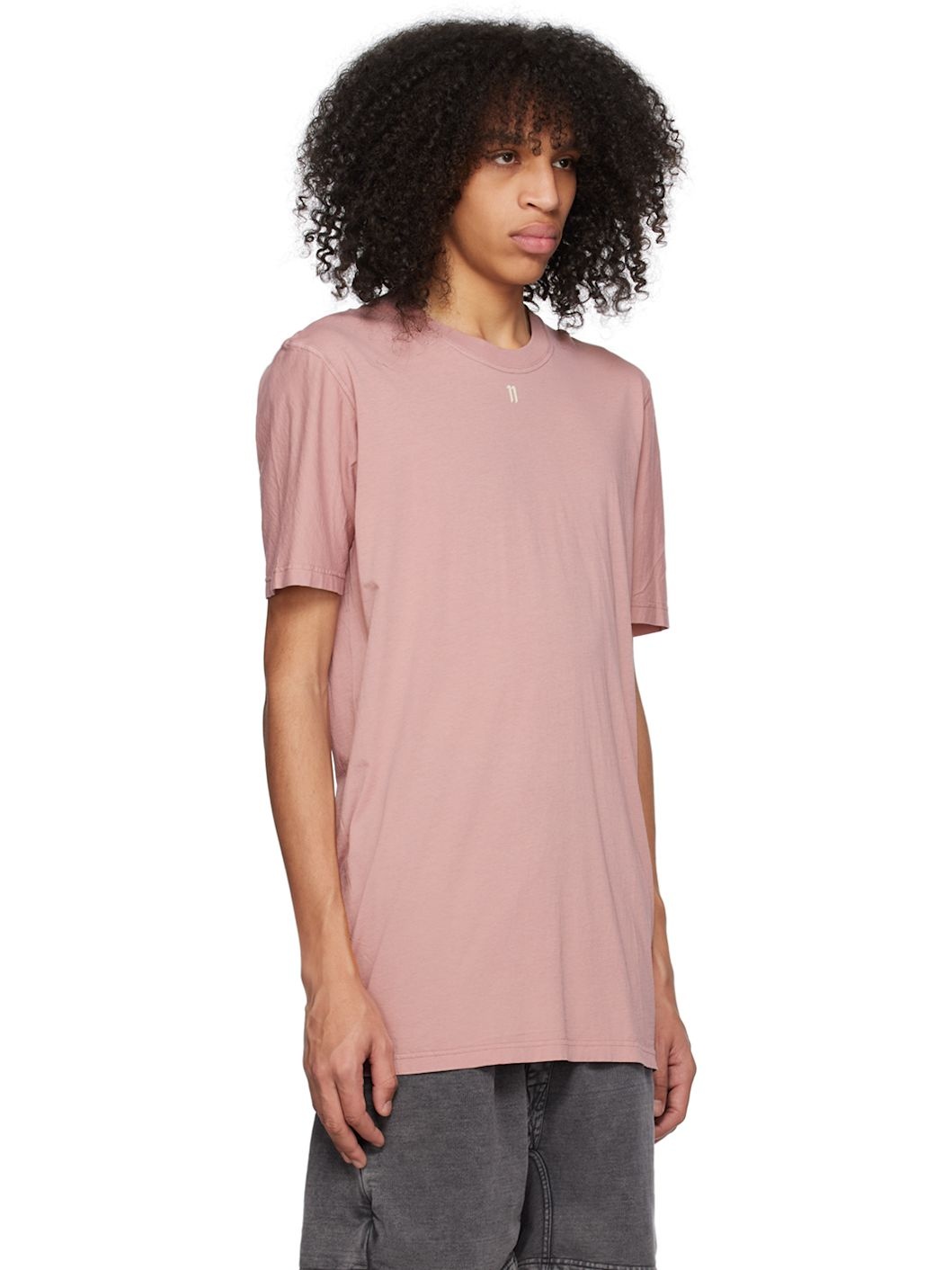 Pink Garment-Dyed T-Shirt - 2