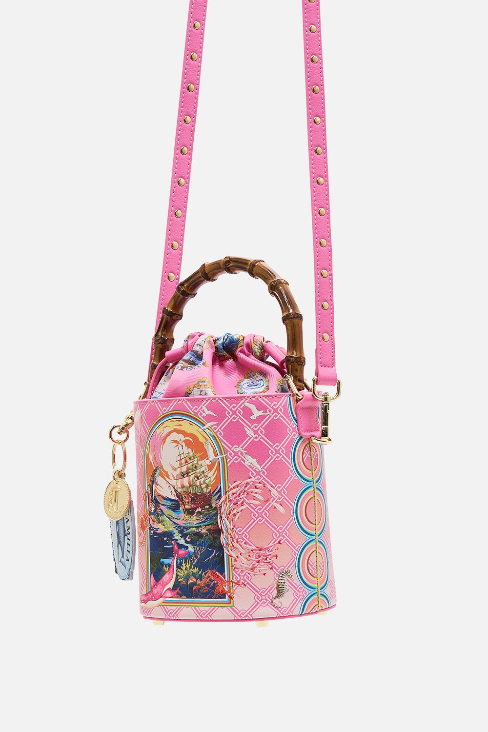DRAWSTRING BUCKET BAG - 3