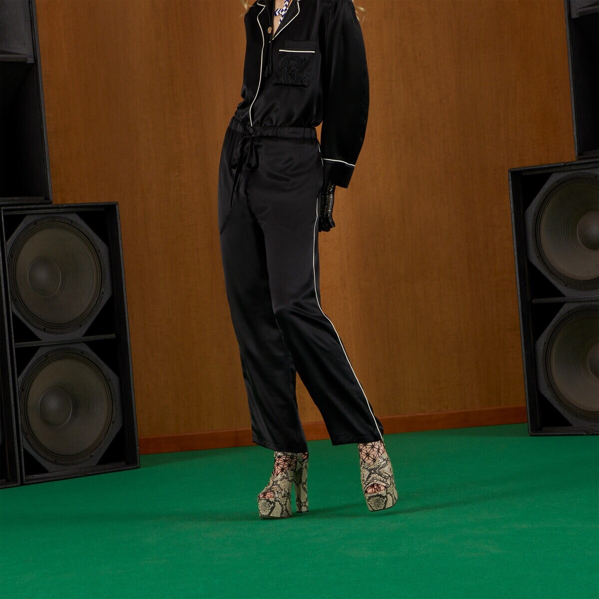 Silk satin pants - 6