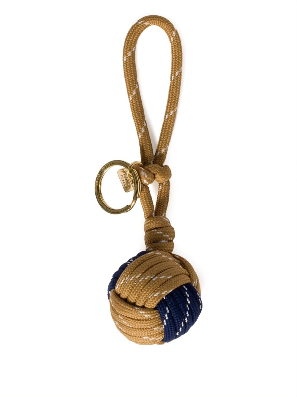 braided keychain charm - 1