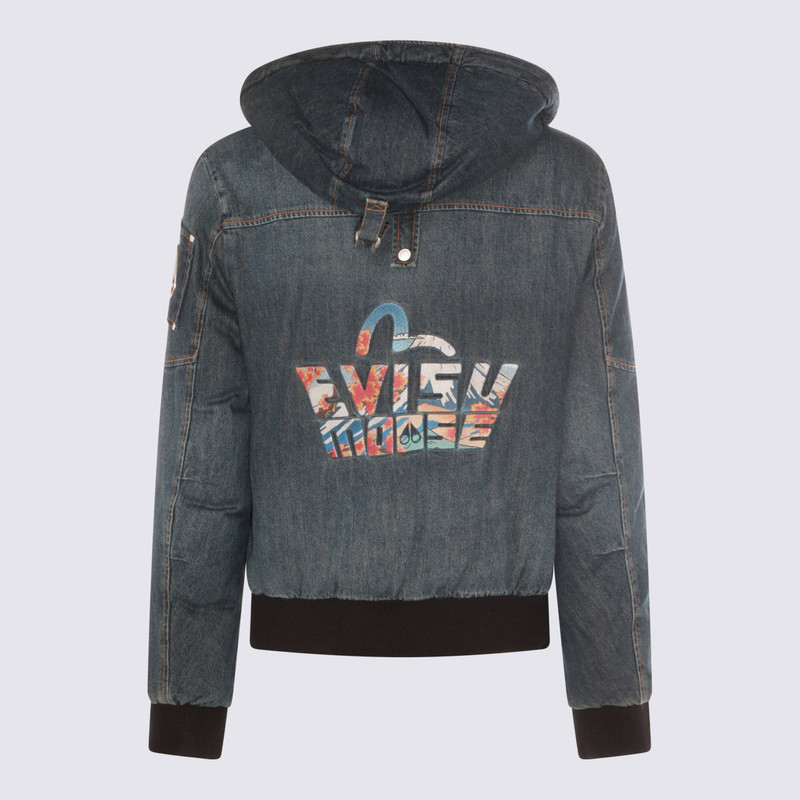 MOOSE KNUCKLES Coats Blue Denim outlook