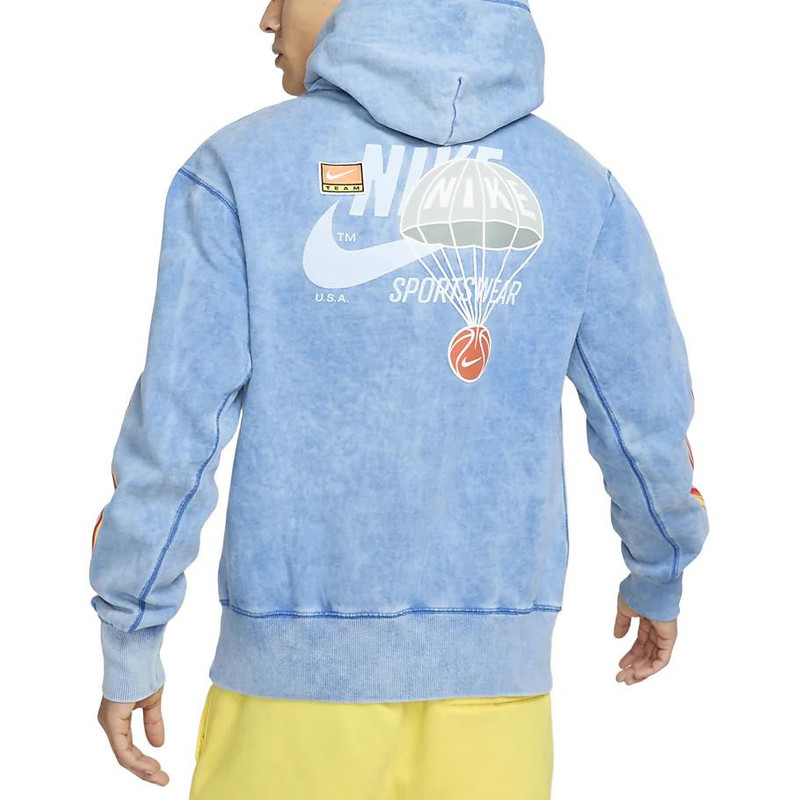 Nike Sportswear Pullover Hoodie 'Game Royal' DZ3053-480 3