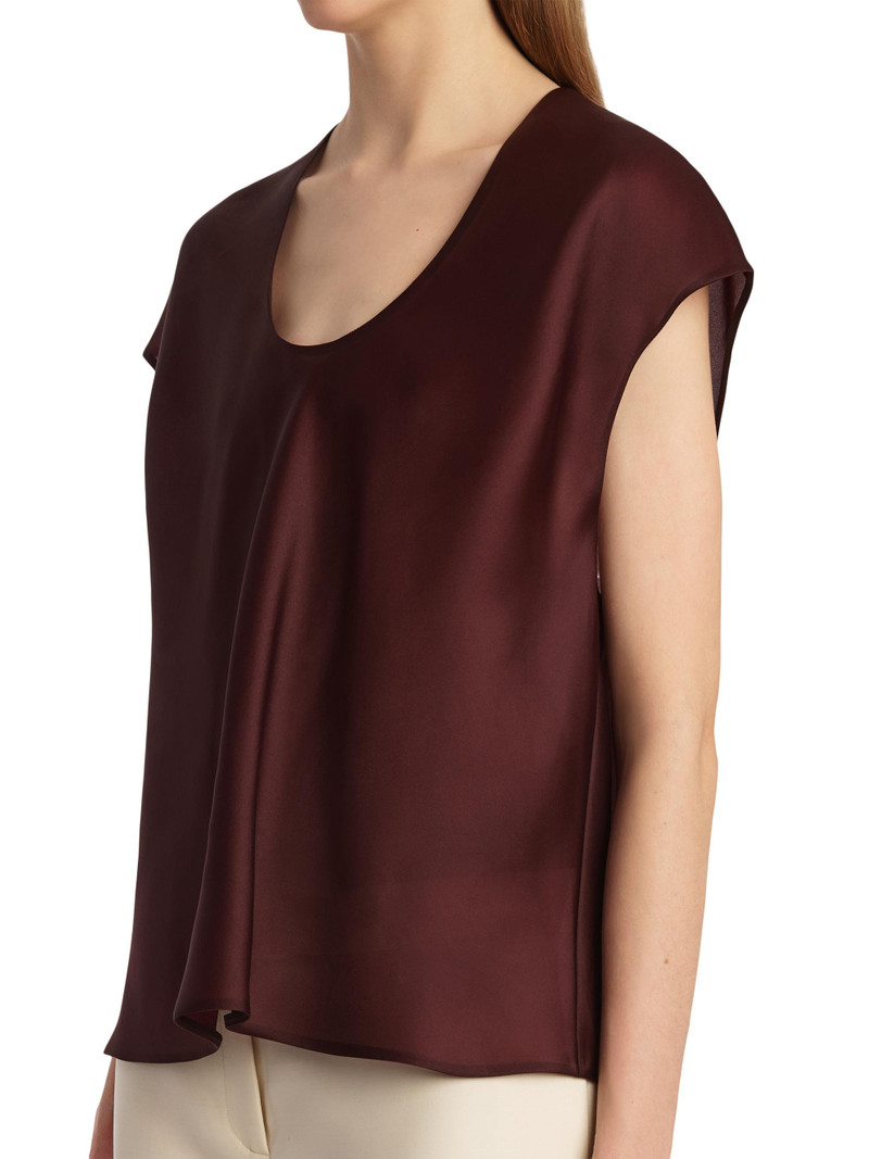 Women's Barbo Silk Top - Almandine 5