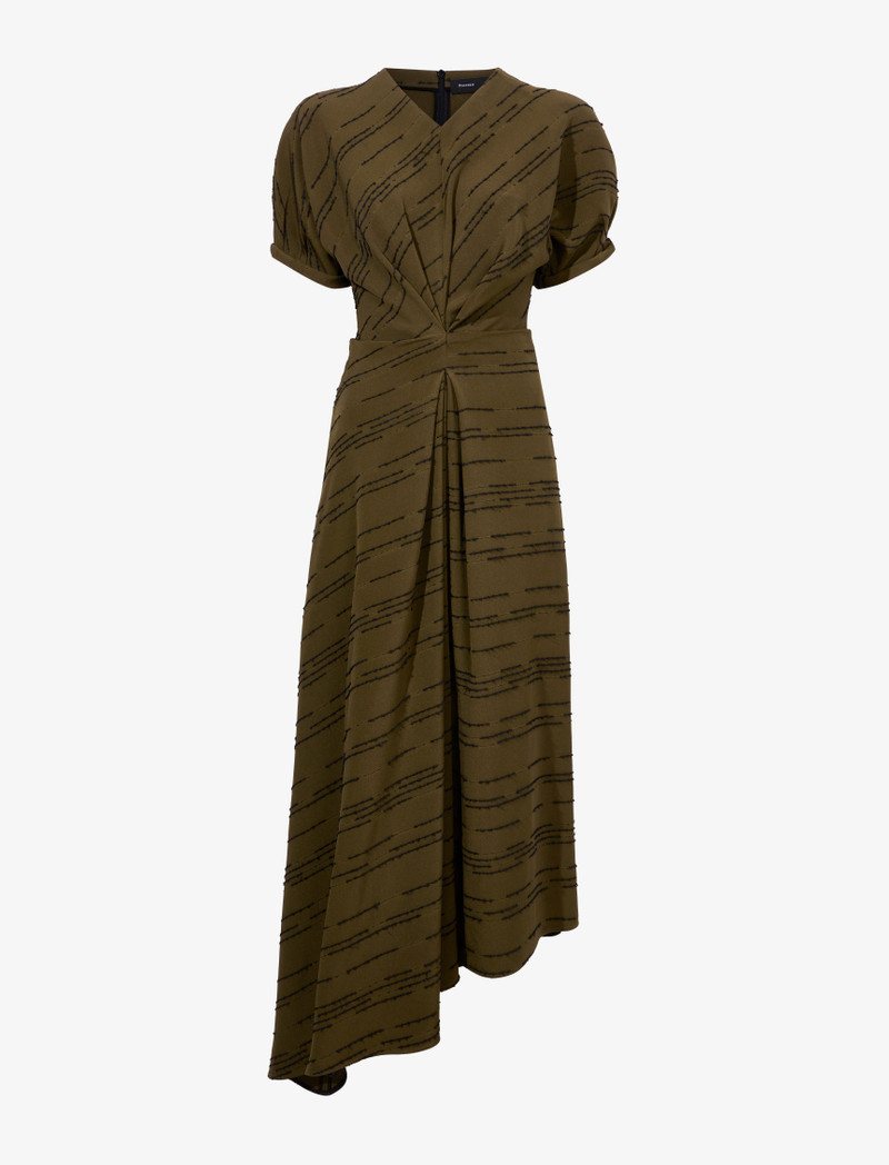 Vivienne 비대칭 Dress 에 질의 Stripe Flou 1
