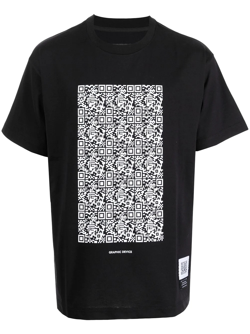 Graphic-device short-sleeve T-shirt - 1