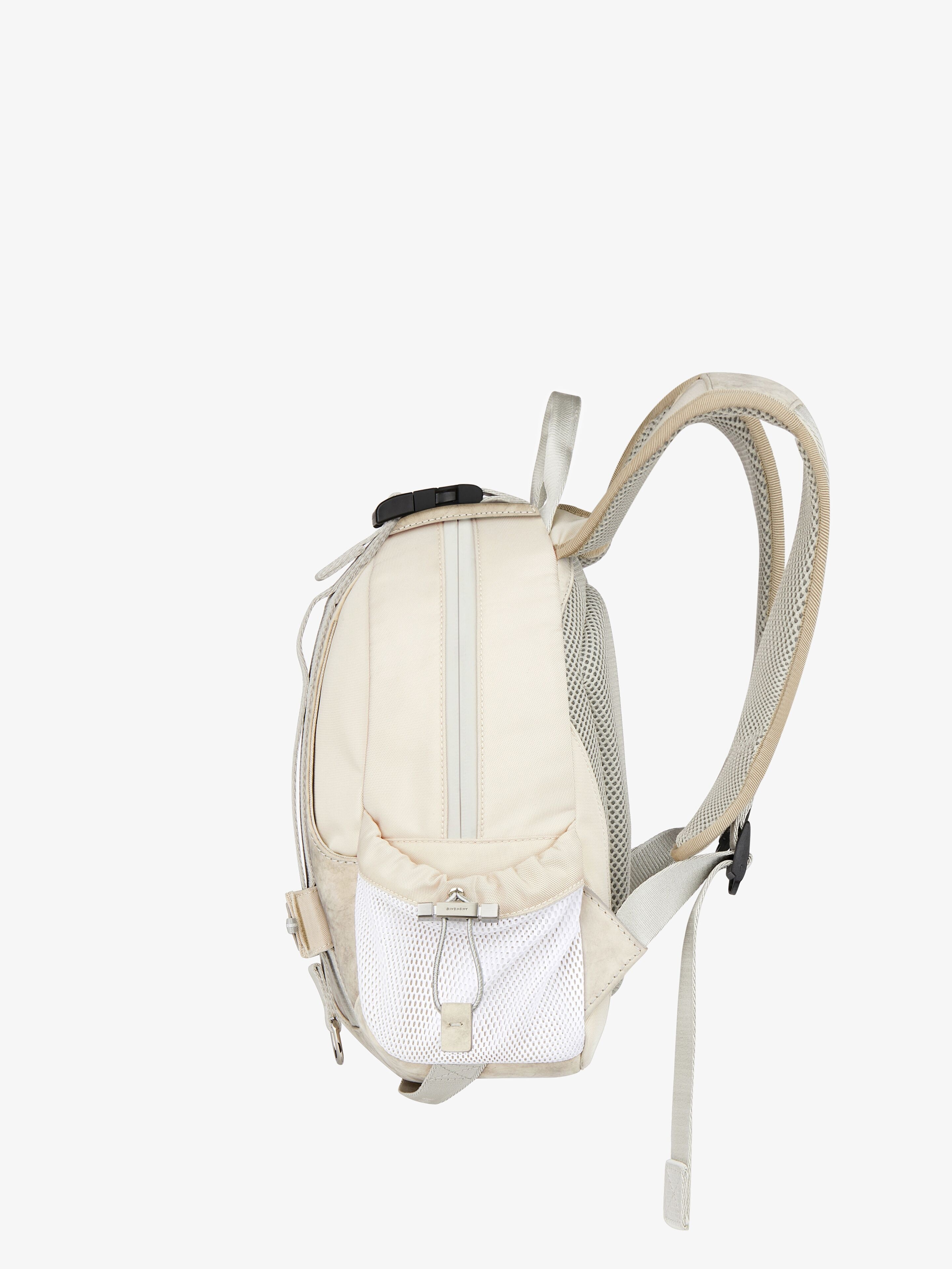 SMALL G-TRAIL BACKPACK IN NUBUCK AND CANVAS - 3