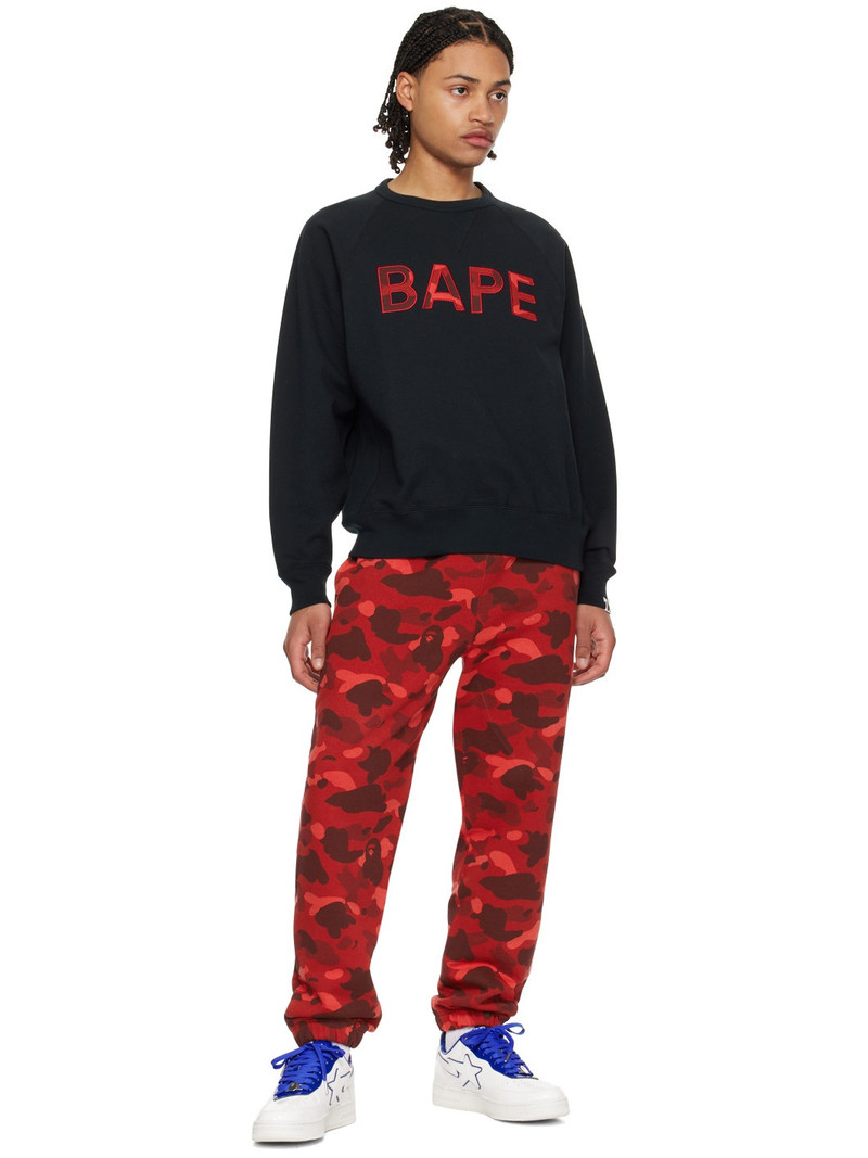 A BATHING APE® Black Patch Sweatshirt outlook
