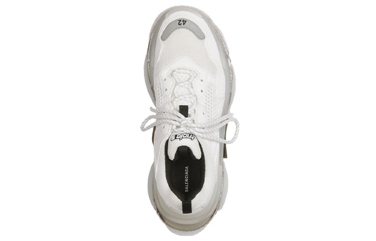 Balenciaga Triple S Sneaker 'Clear Sole - White Grey' 541624W2GS19012 - 5