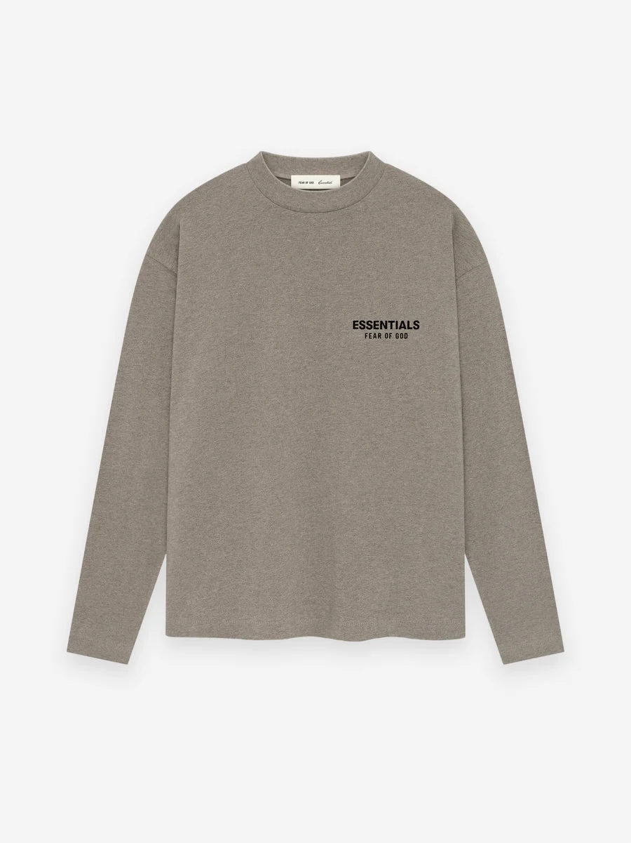 Essentials SS26 Classic Long Sleeve Tee - 1