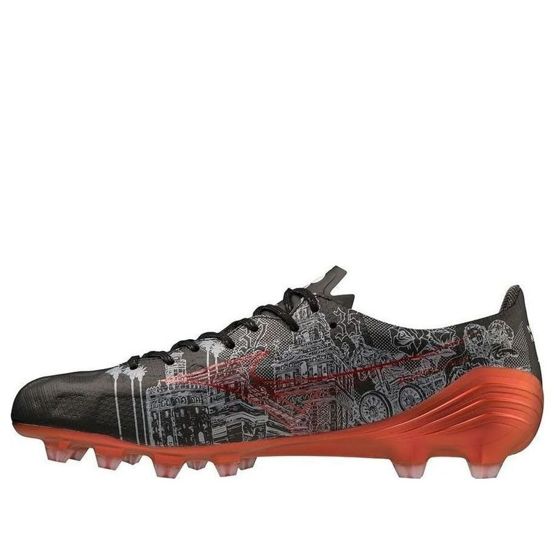 Mizuno 알파 SR4 FG '레드 블랙'P1GA239904 - 1