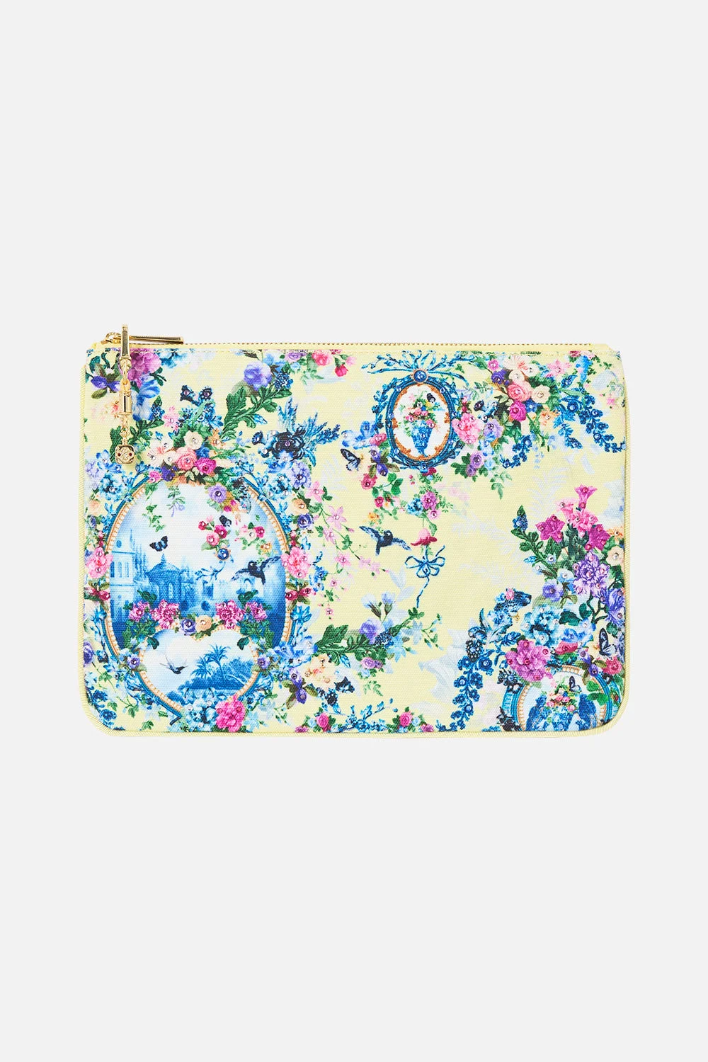 SMALL CANVAS CLUTCH CHINOISERIE CHILD - 1
