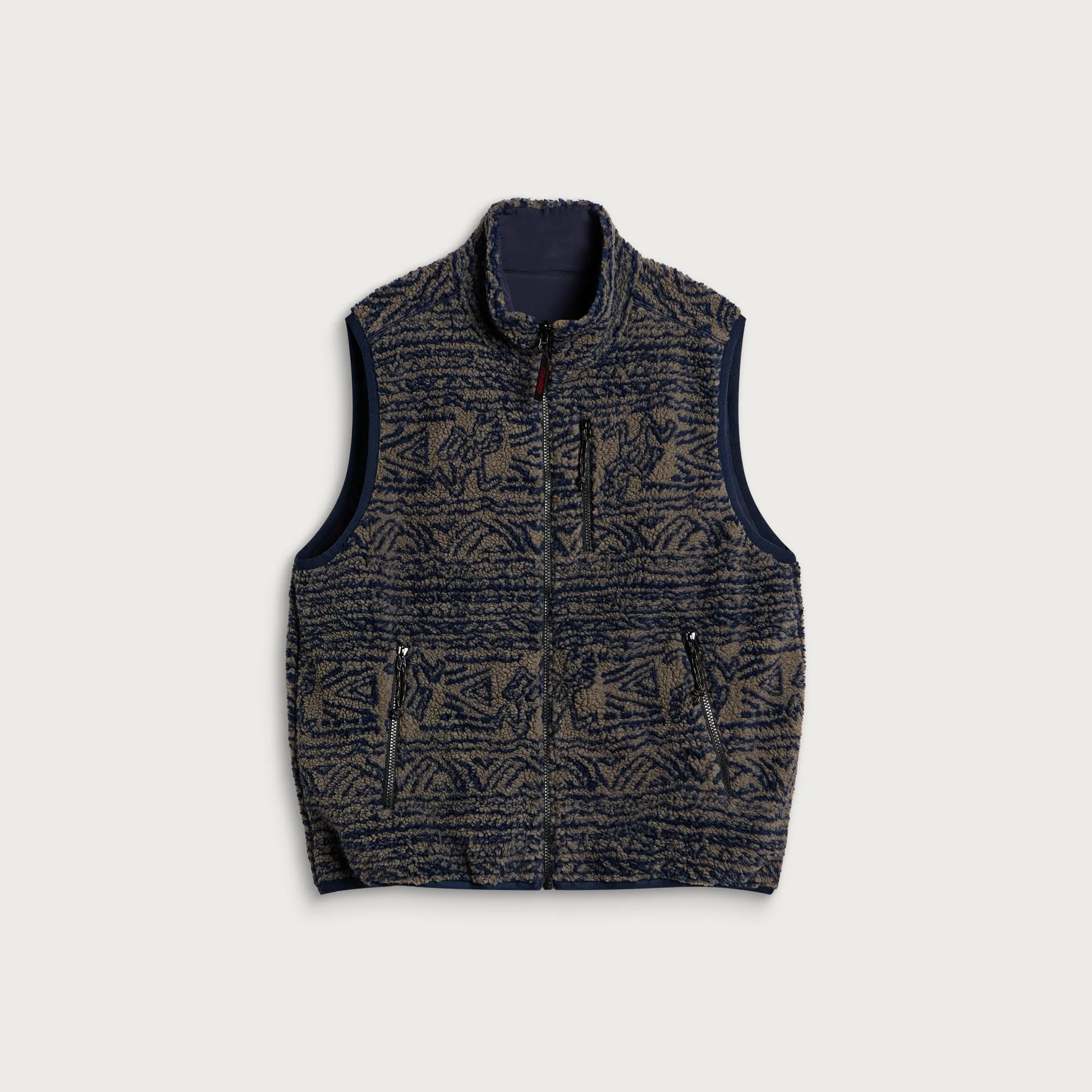 thisisneverthat xGramicci Reversible Fleece Vest - 1