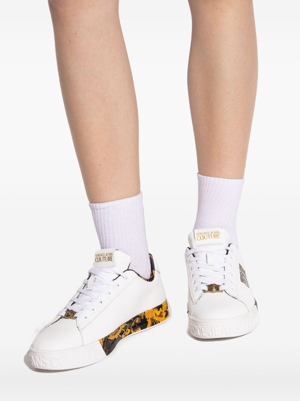 logo-detail sneakers - 4