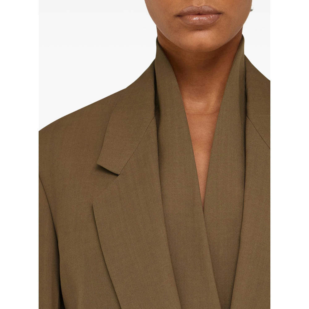 Ferragamo Brown Jackets - Blazers Women - 4
