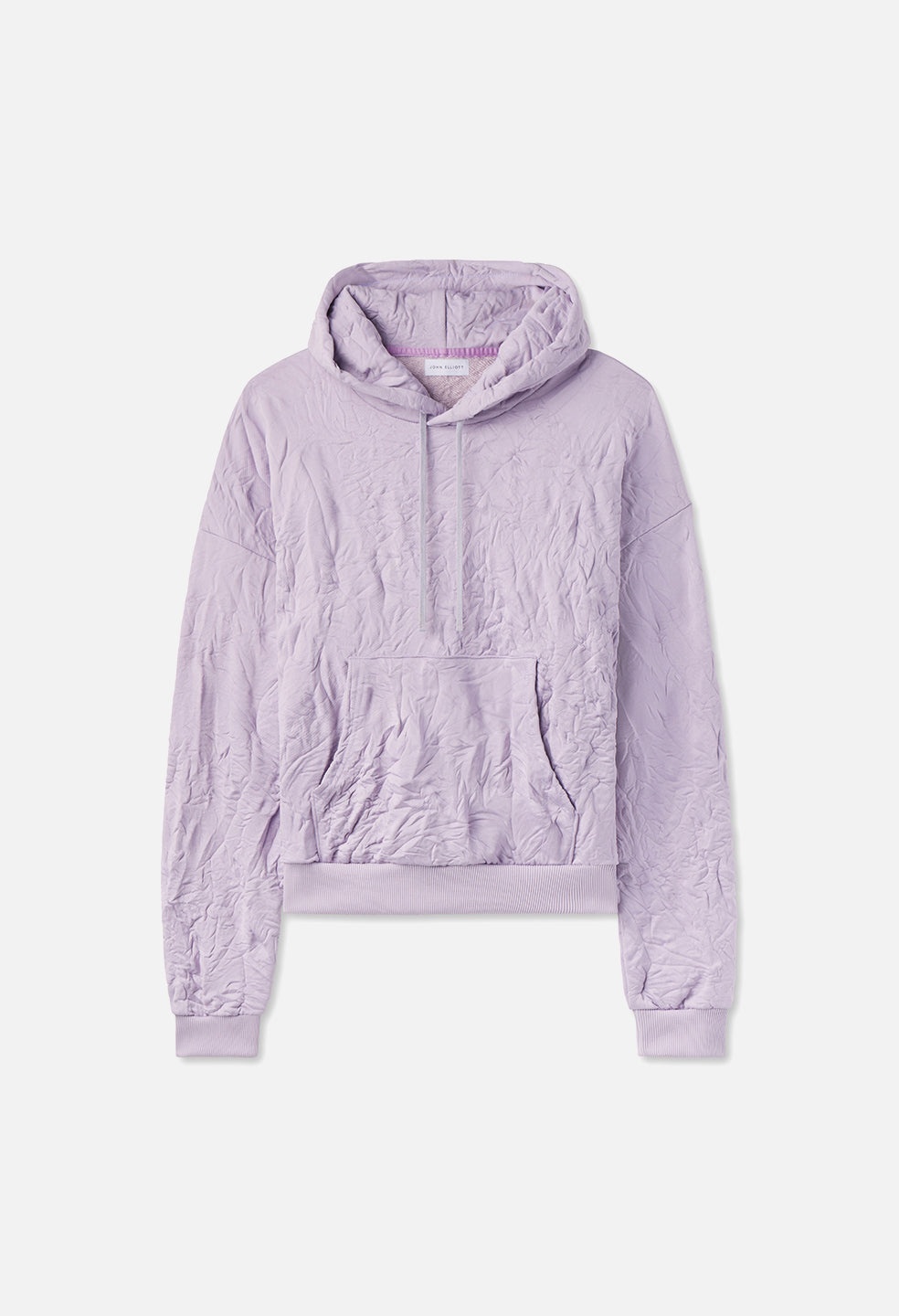 CRINKLED TERRY HOODIE - 1