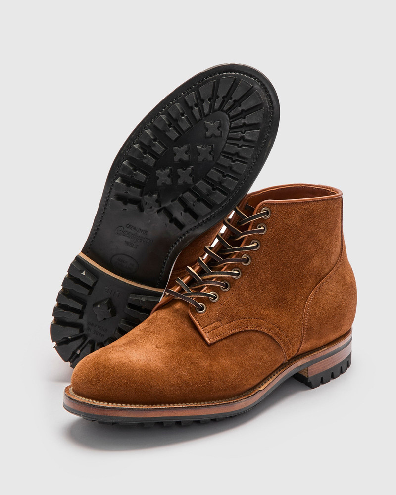 VIBERG Service Boot 1035 in Aged Bark Chamois Roughout outlook