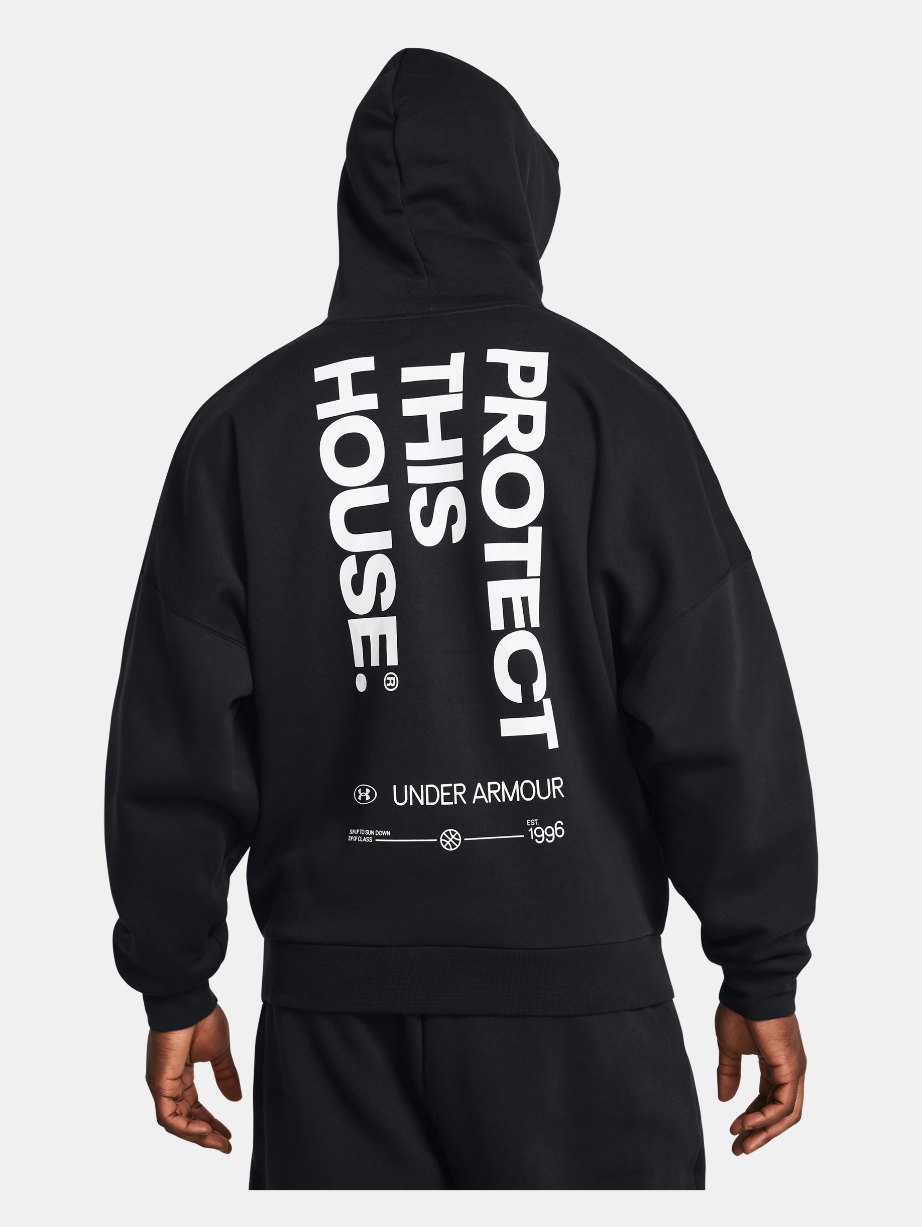Men's UA Icon Fleece Hoodie Oversized PTH Hoodie - 4