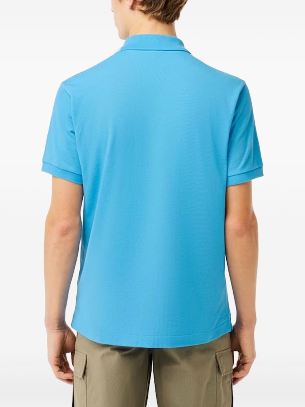 logo-embroidered polo shirt - 3