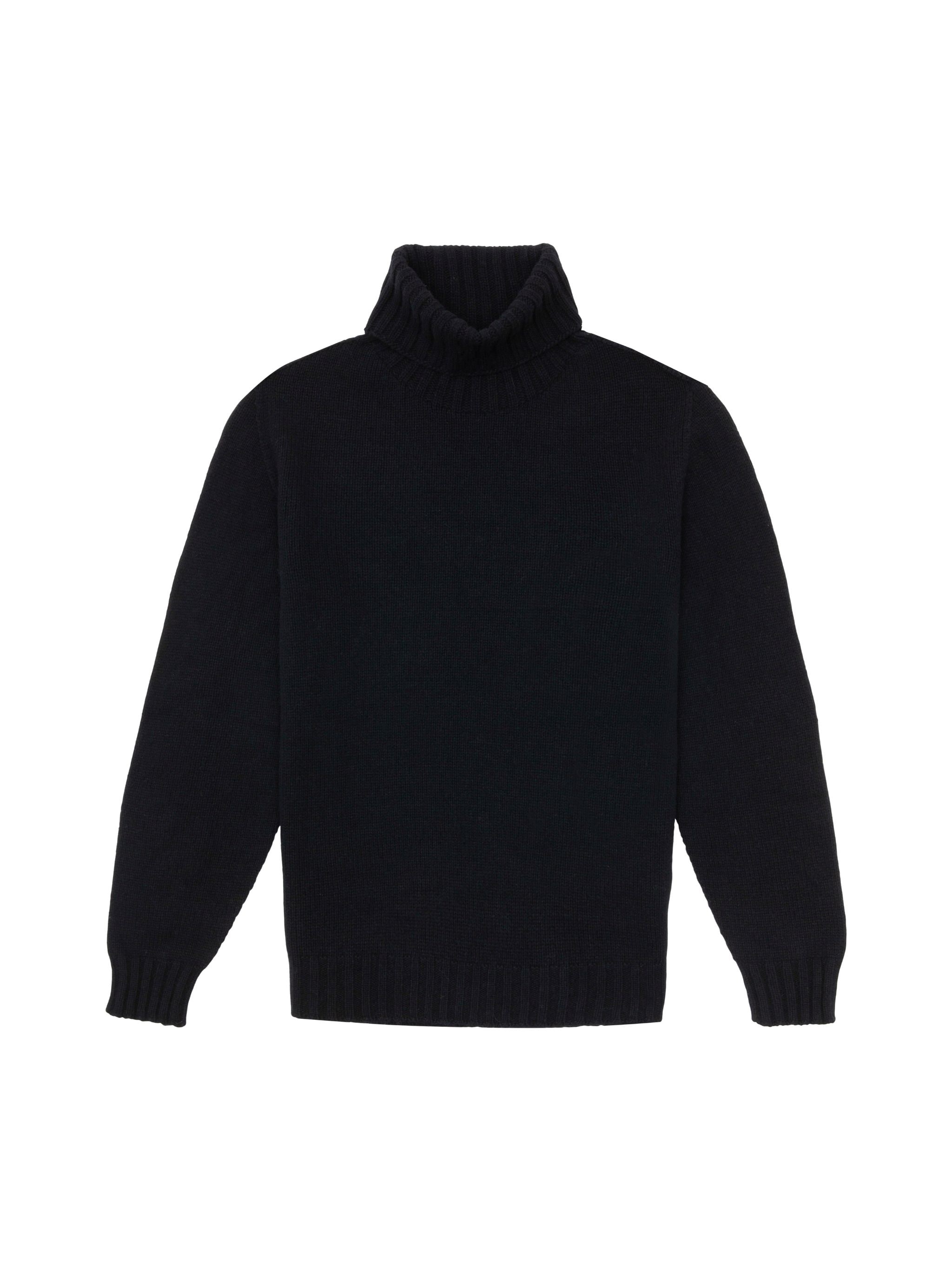 LOGO TURTLENECK SWEATER - 1