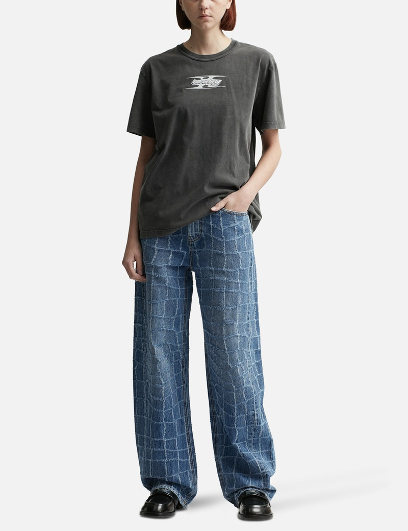 alexanderwang.t BLADE LOGO-EMBOSSED T-SHIRT outlook