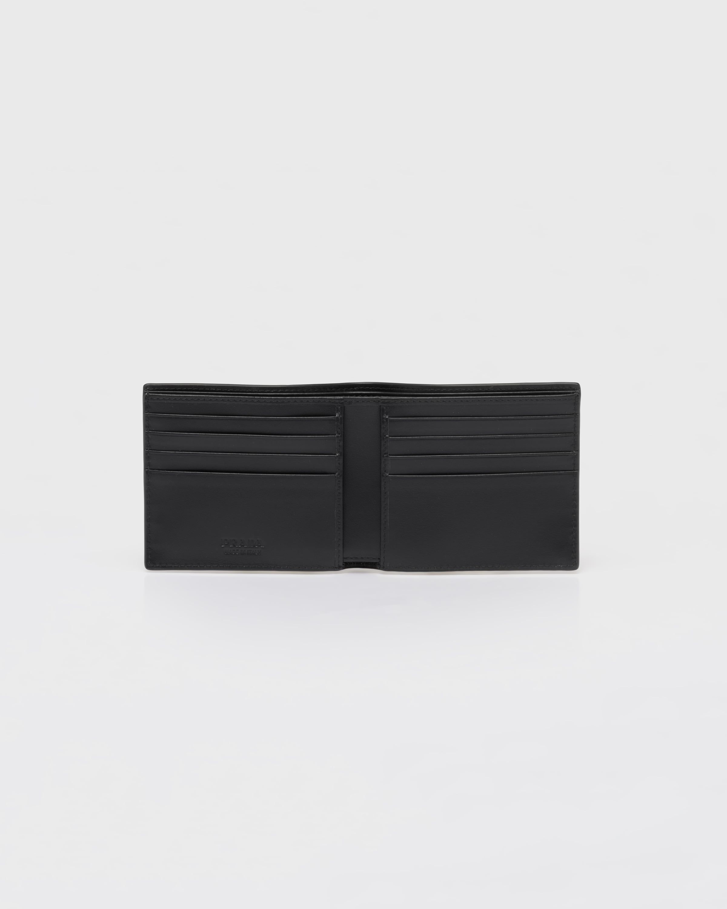 Brushed leather wallet - 4