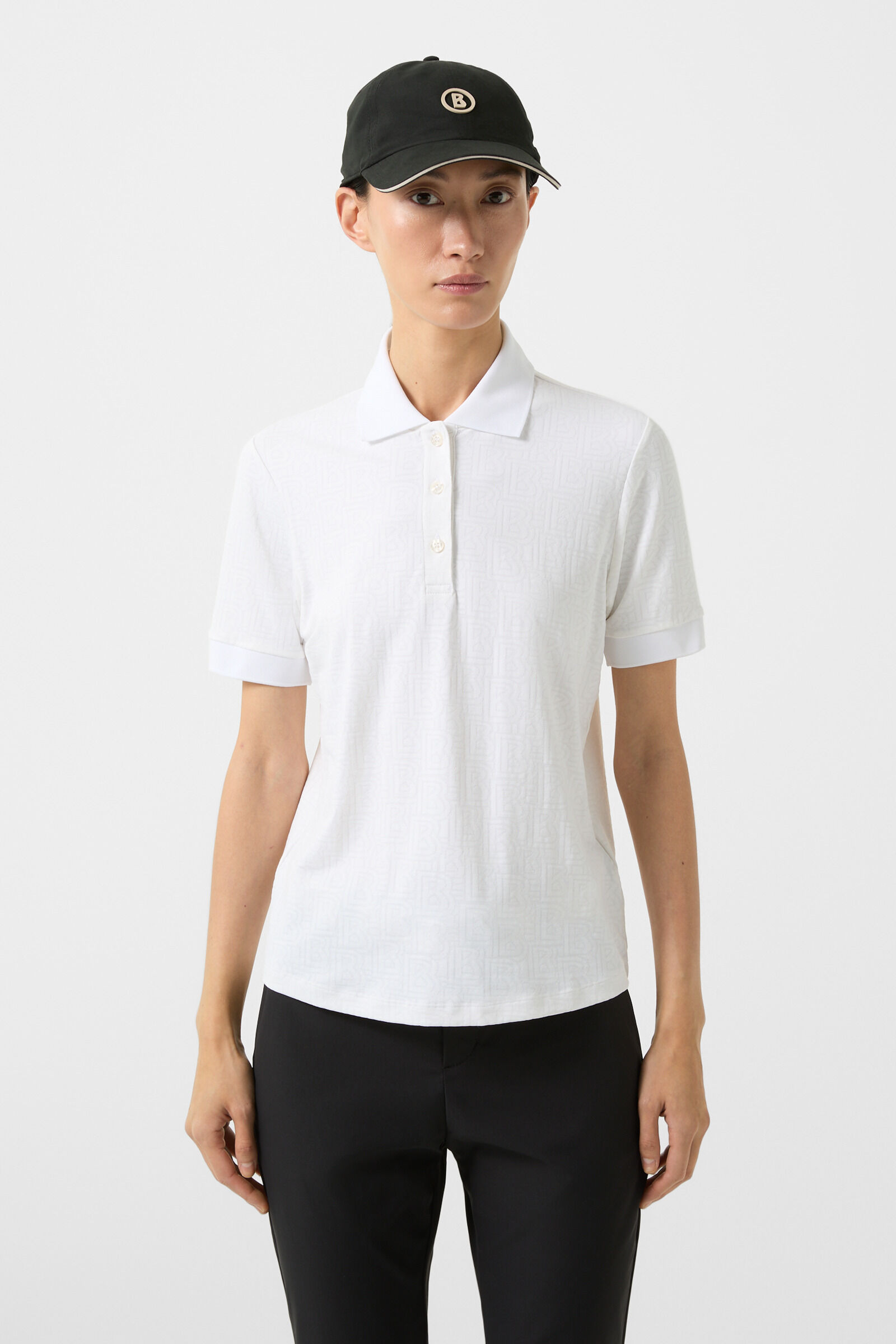 Larina functional short-sleeved top in Off-White - 2