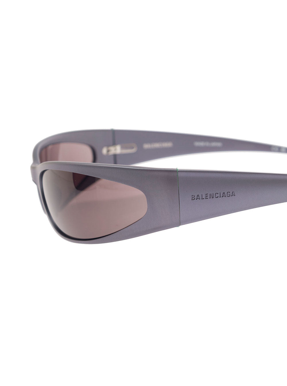 Balenciaga Women Grey 'Reverse Xpander 2.0 Rectangle' With Logo In Aluminum Woman - 3