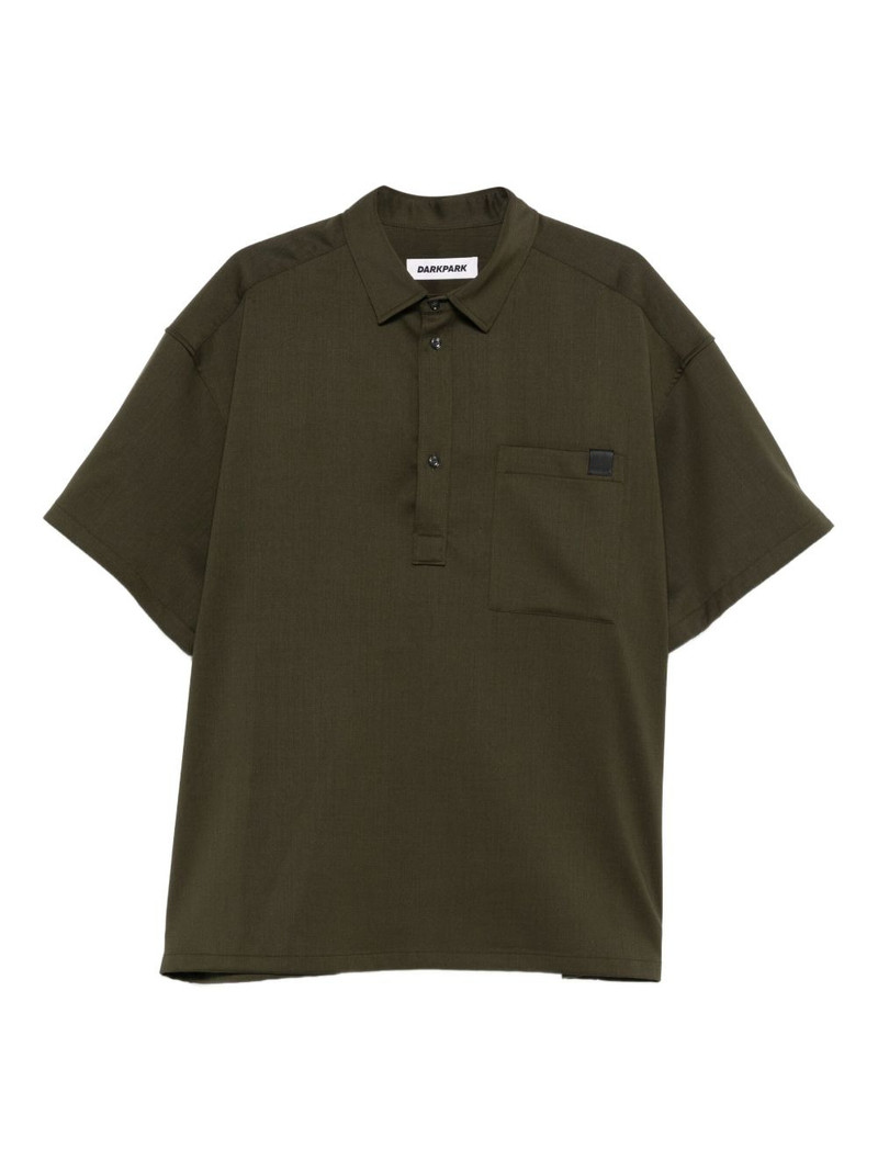 patch-pocket short-sleeve polo shirt 1