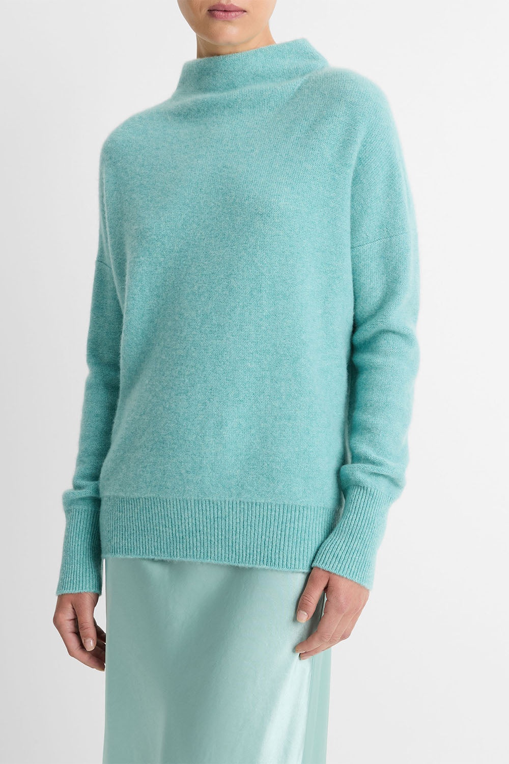 Funnel Neck Pullover - 2