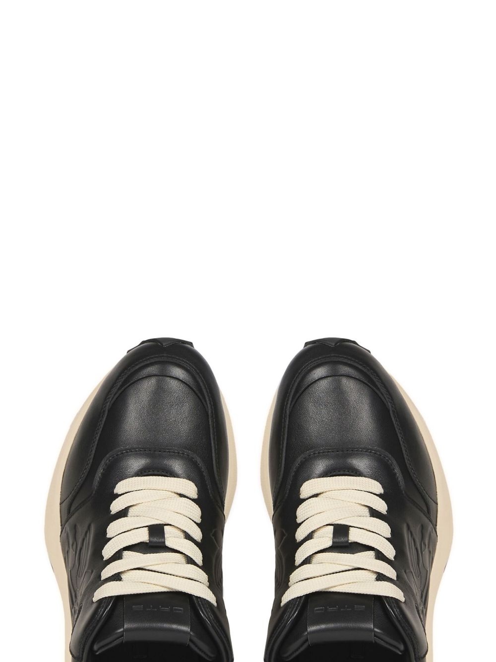 debossed-logo sneakers - 3
